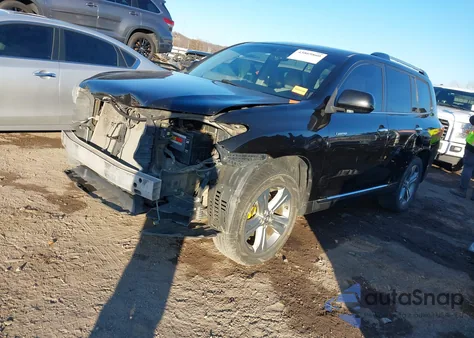 2012 Toyota Highlander Limited V6 из США, поврежденный, VIN 5TDDK3EH6CS108233